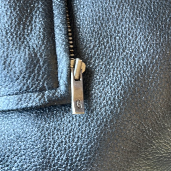 Vintage Guess Company Mens Medium Leather Jacket - Picture 6 of 6